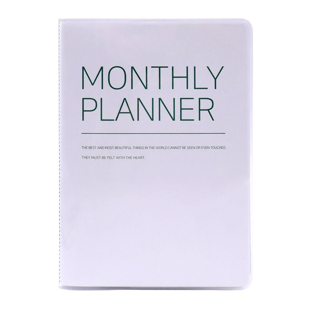สมุดโน๊ต Ropamoda PVC Monthy planner สีเขียว